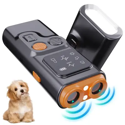 GoliPal 2025 Ultrasonic Dog Bark Control Device – Long-Range, No Shouting or Swatting, Just Point and Click to Instantly St...