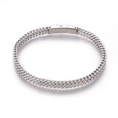Tarnish Resistant 304 Stainless Steel Mesh Bracelets
