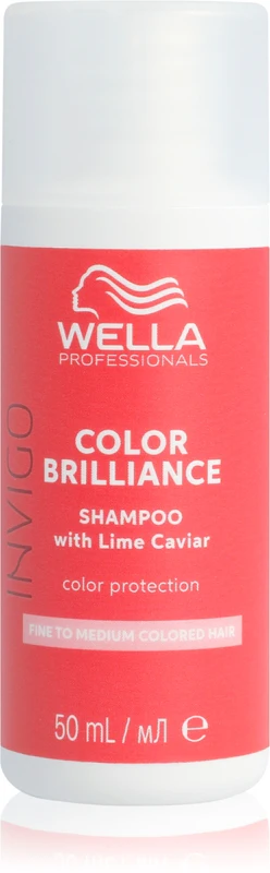 Wella Professionals Invigo Color Brilliance shampoo for normal and fine hair color protection 50 ml