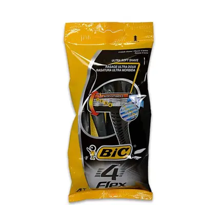 Bic 4 Flex Razor 4 Blades 4 pcs
