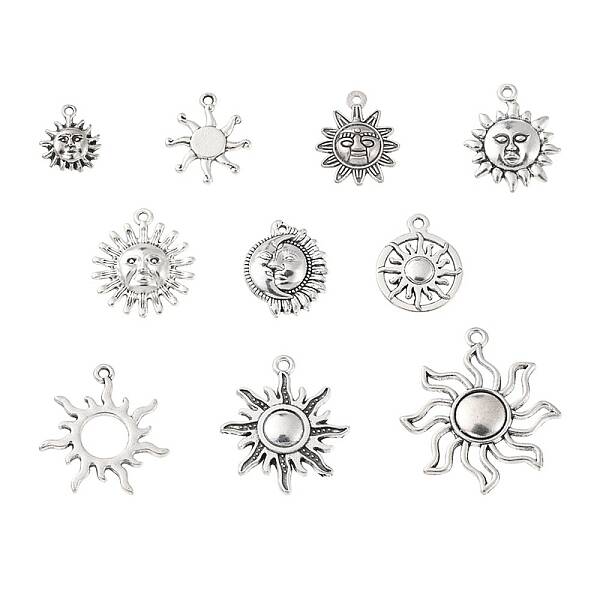 100G Tibetan Style Alloy Pendants