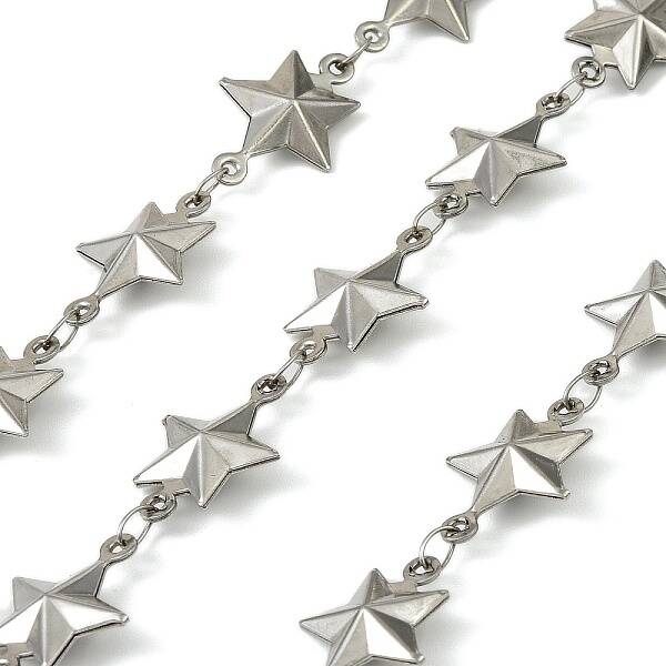 304 Stainless Steel Star Link Chains
