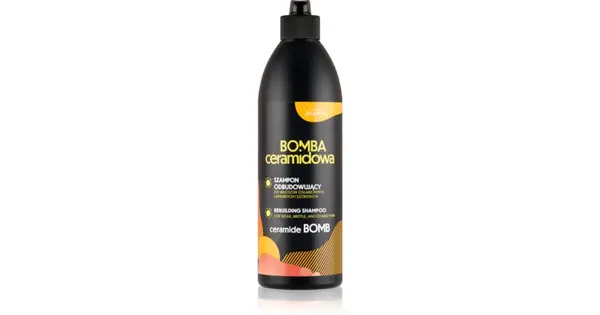 Joanna Ceramide Bomb Rebuilding Regenerating Shampoo for Brittle and Tired Hair 500 ml