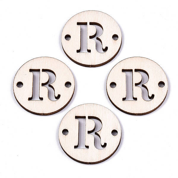 Unfinished Natural Poplar Wood Links Connectors