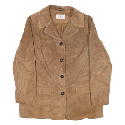 MAINPOL Womens Jacket Brown UK 14