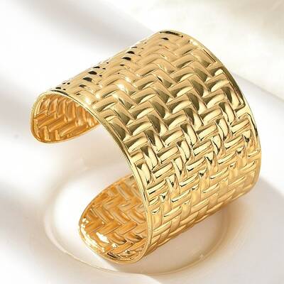 304 Stainless Steel Cuff Bangles for Women