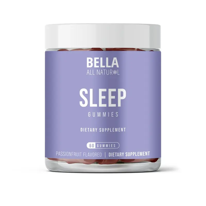 Bella All Natural Sleep Gummies, Passionfruit Flavor, 60ct