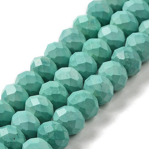 Dyed Natural Howlite Beads Strands