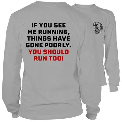 Run - Long Sleeve Hi-Vis T-Shirt