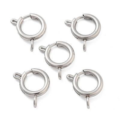 Non-Tarnish 304 Stainless Steel Spring Ring Clasps