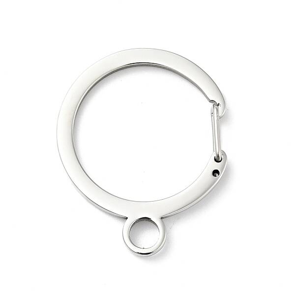 Non-Tarnish 304 Stainless Steel Gate Snap Key Clasps