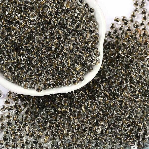 Transparent Inside Colours Glass Seed Beads