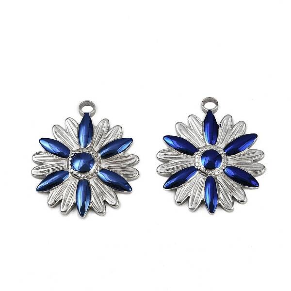 304 Stainless Steel Enamel Pendants