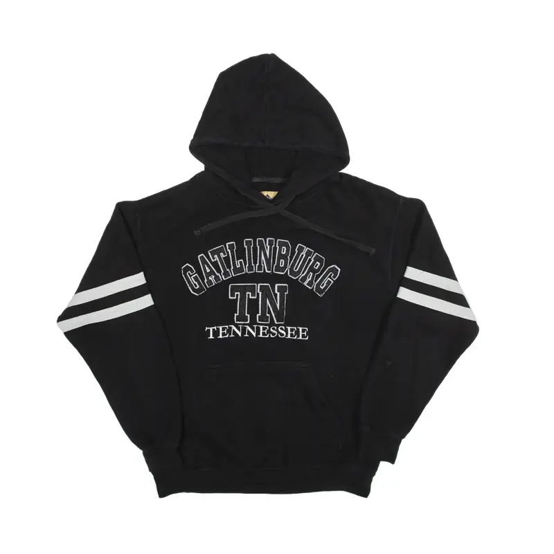 SANJEEV Gatlinburg TN Hoodie Black Pullover Mens M