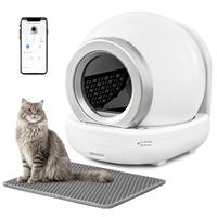 ăFebruary RestockăFurmax Self Cleaning Litter Box, Automatic Cat Litter Box Self Cleaning Supporting 2.4GHz Wi-Fi for Mul...