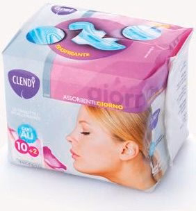 Clendy Day Pads With Wings 12 pcs