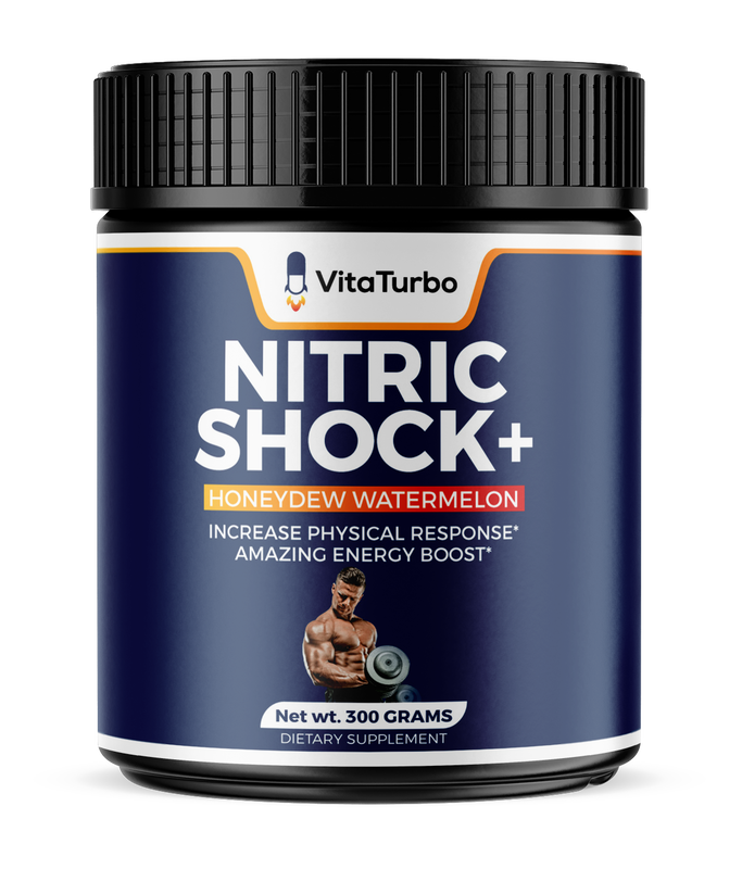 Nitric Shock Pre-Workout+ (Honeydew Watermelon) - 300 Grams