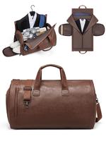 1 Piece Men's Business Trendy Large Capacity Travel Bag, Vintage Casual Zipper Duffel Bag for Work & Business, Carry on Weeke...