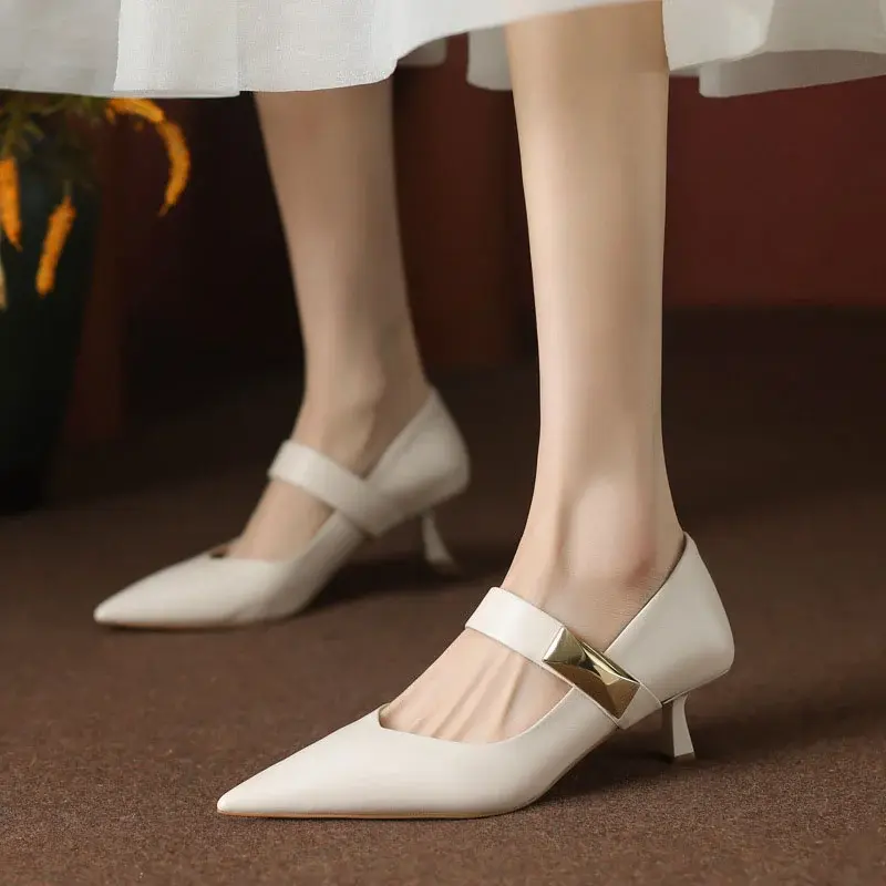 CHIKO Keisha Pointy Toe Stiletto Mary Jane Shoes