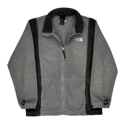 The North Face Fleece - Large Grey Polyester