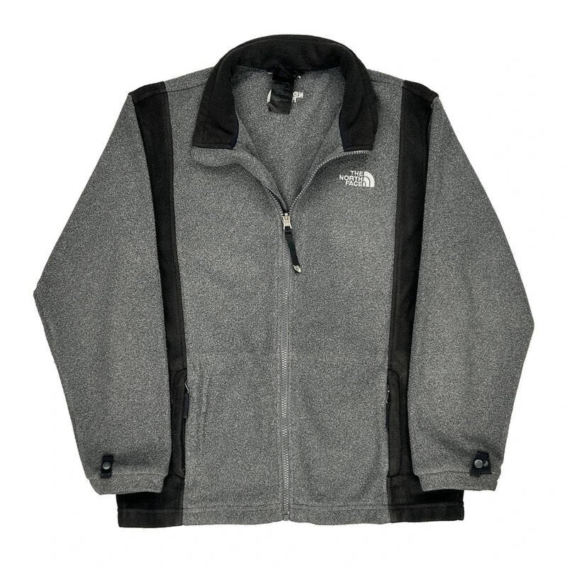 The North Face Fleece - Large Grey Polyester