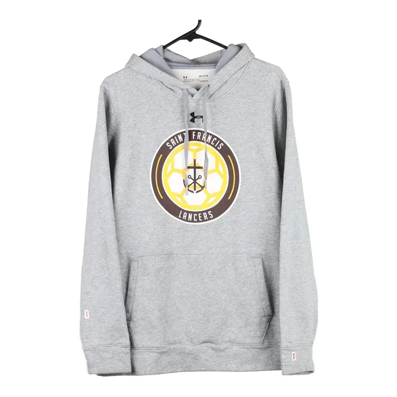 Saint Francis Lancers Under Armour Hoodie - Medium Grey Cotton Blend