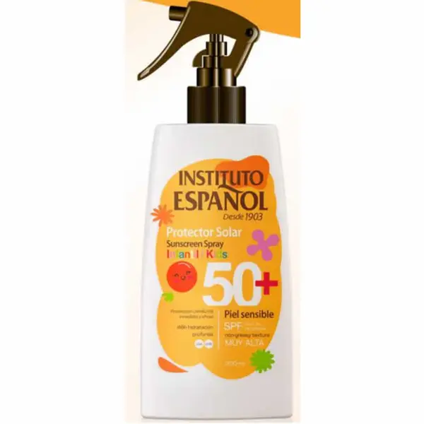 Instituto Español Sun Cream Spray Children Spf50+ 300ml Sensitive Skin