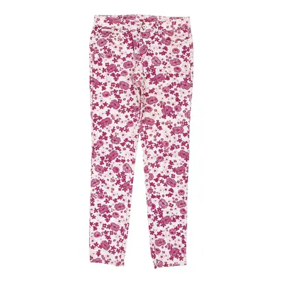 Dolce & Gabbana Floral Trousers - 31W UK 10 Pink Cotton Blend | Size: UK 10