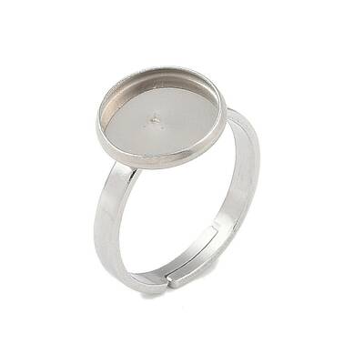 Non-Tarnish 304 Stainless Steel Adjustable Ring Components