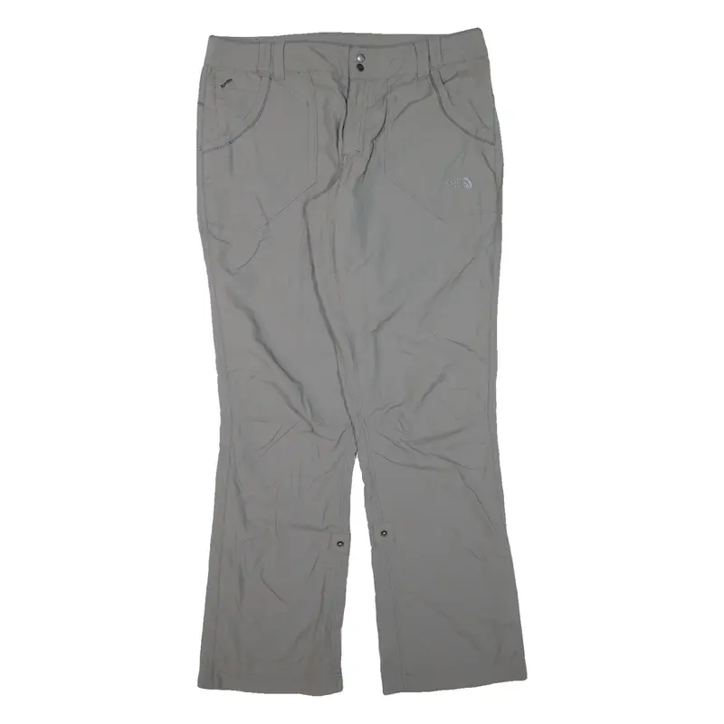 THE NORTH FACE Outdoor Womens Trousers Grey Regular Straight W34 L32