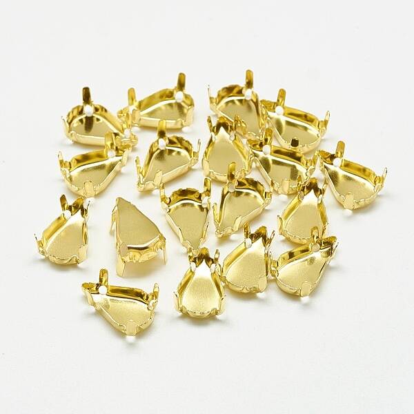 201 Stainless Steel Sew on Prong Settings
