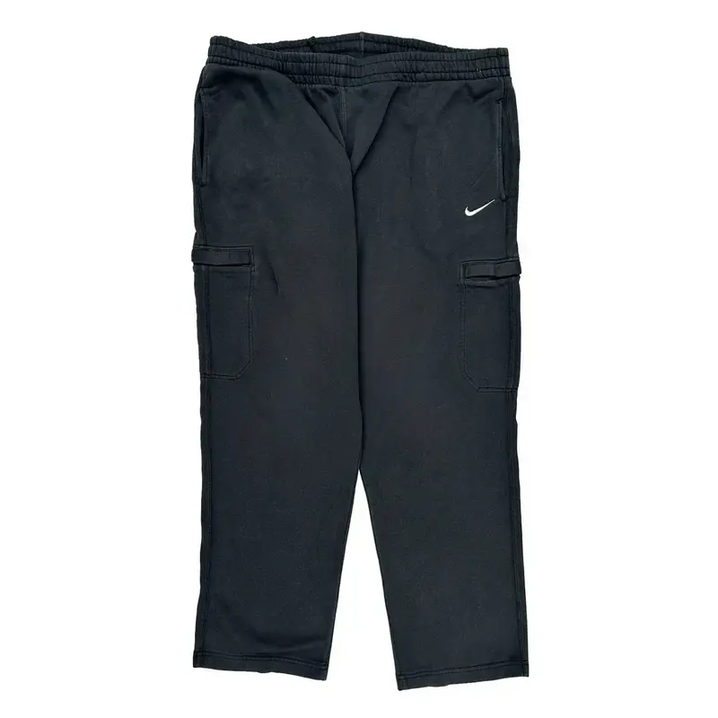 Nike Cargo Joggers - 2XL Black Cotton Blend | Size: xx-large