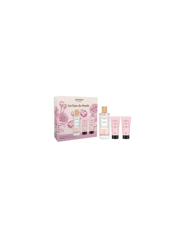 Chanson D'eau Rose 100ml Gel50 Corpo 50ml