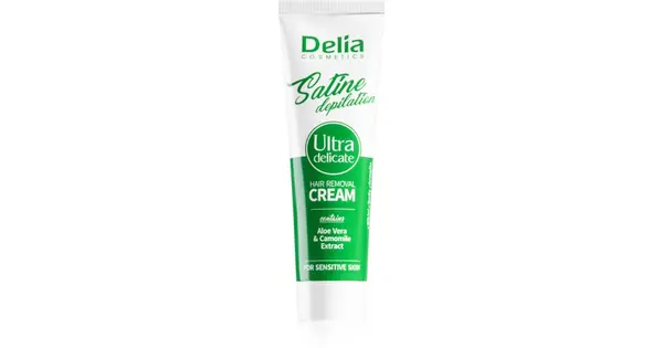Delia Cosmetics Satin Ultra-Delicate Depilatory Cream For Sensitive Skin