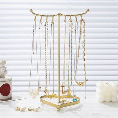 Detachable Iron Necklaces Display Rack