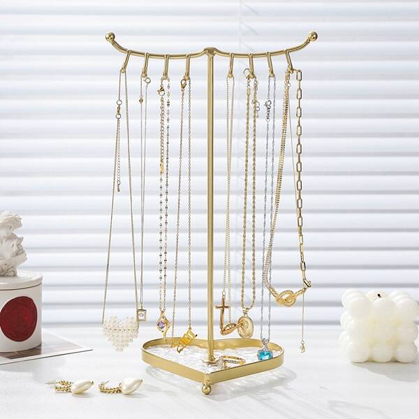 Detachable Iron Necklaces Display Rack