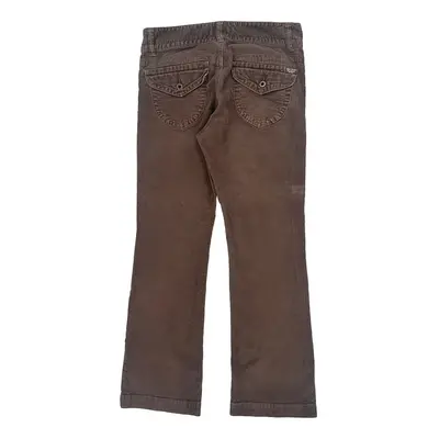 Ralph Lauren Cord Trousers - 31? Waist Brown Cotton Blend