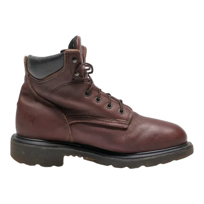 RED WING Lace-Up Boots Brown Leather Mens UK 6
