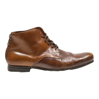 PAUL & JOE Lace-Up Boots Brown Leather Mens UK 6.5
