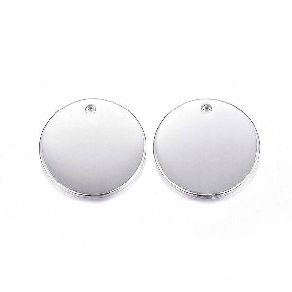 Tarnish Resistant 201 Stainless Steel Stamping Blank Tag Pendants