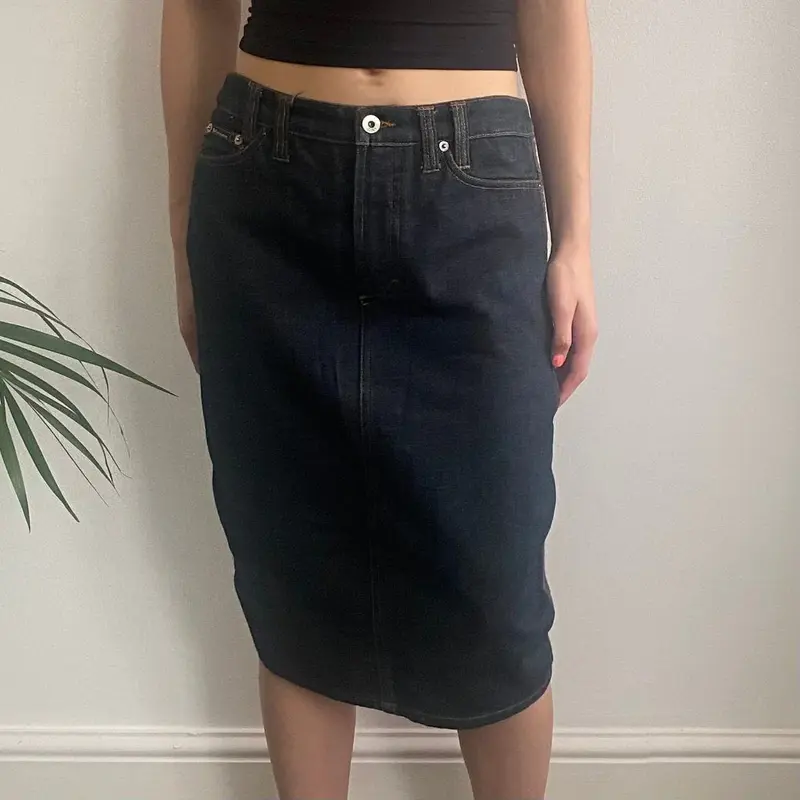 Dolce & Gabbana Denim Skirt - 30W UK 10 Blue Cotton