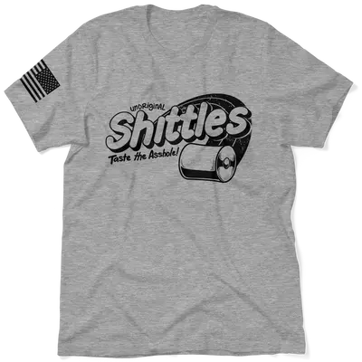 Shittles - Heather Gray T-Shirt