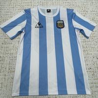1986 World Cup Argentina shirt Winner Retro No.10 Maradona Football Home Shirt