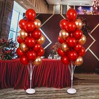 Balloon Column Kit without Balloon, 1 Set Balloon Stand, Dazzling Base & Pole Set for Vibrant Backdrop Decorations, Perfect f...