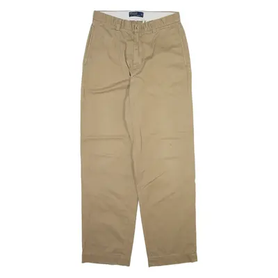 POLO RALPH LAUREN Mens Trousers Beige Regular Straight W32 L32