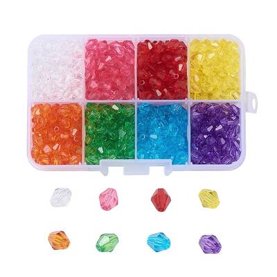 Transparent Acrylic Beads