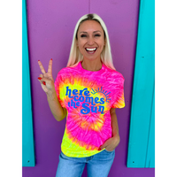 Here Comes The Sun Tie-Dye Tee