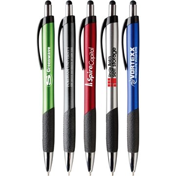 250 Custom Mateo Stylus Pen - Ergonomic & Metallic
