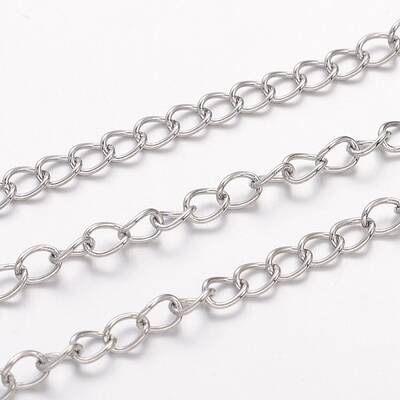 Tarnish Resistant 304 Stainless Steel Twisted Chains