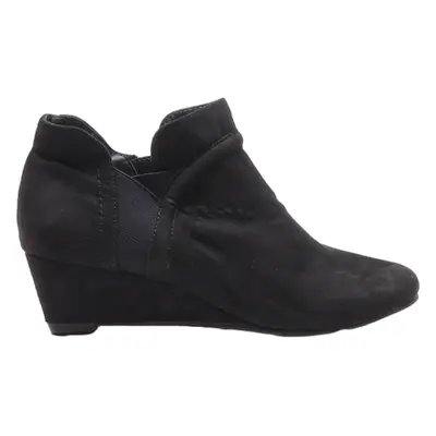 CROFT & BARROW Ankle Boots Black Synthetic Womens UK 3